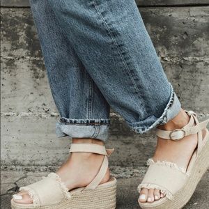 Daphnie Beige Espadrille Platform Sandals
Lulus